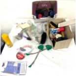 Selection of assorted shoe polish, brushes, stretchers etc