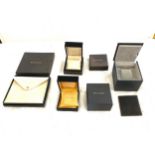 Selection of Bvlgari jewellery boxes