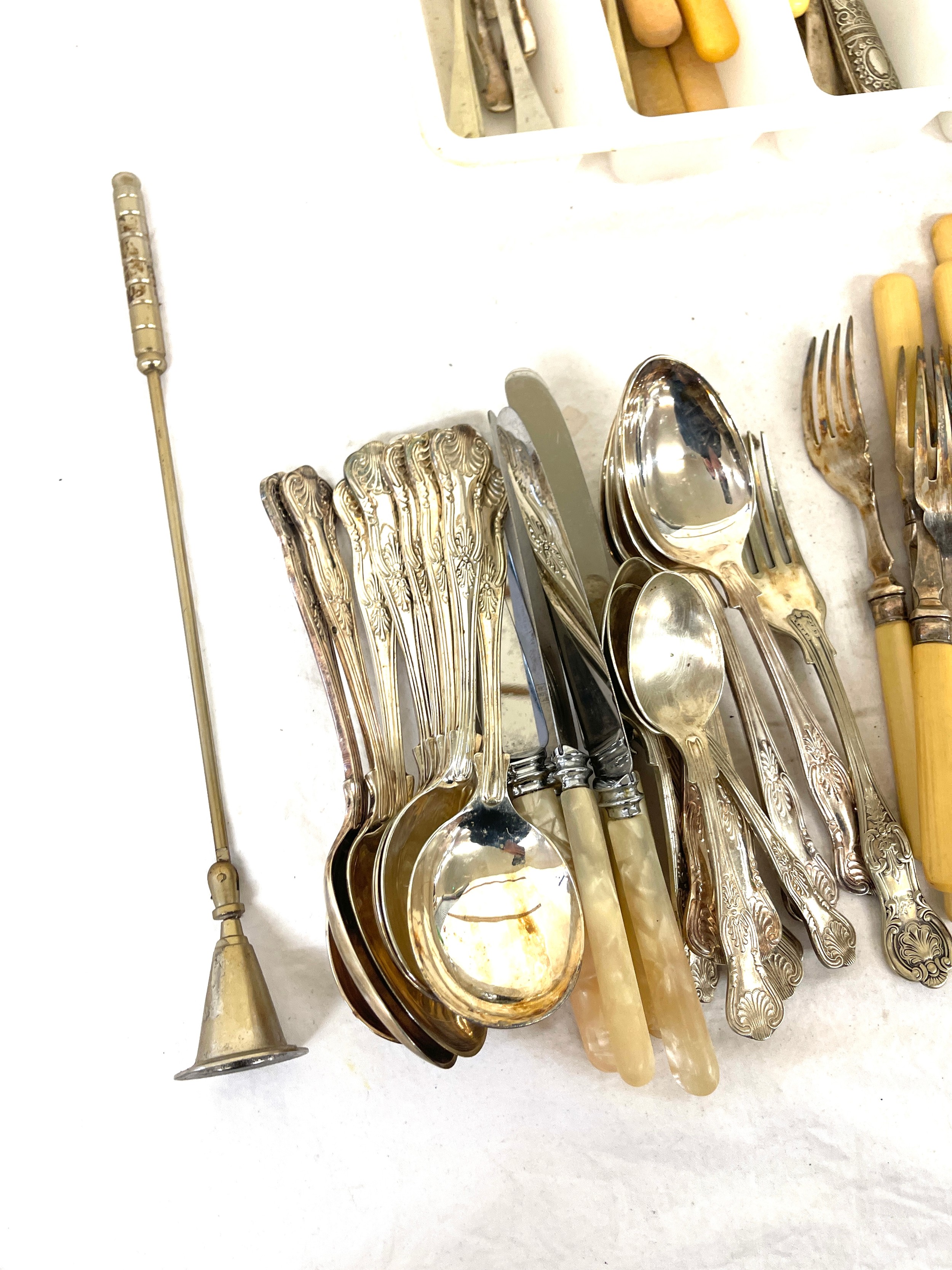 Selection silver plated cutlery - Image 3 of 5