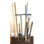 Selection of gardens tools