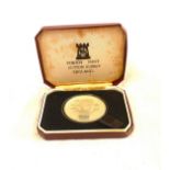 Pobjoy mint silver 1976 one crown coin