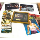 Selection of bruce Lee Memorabilia