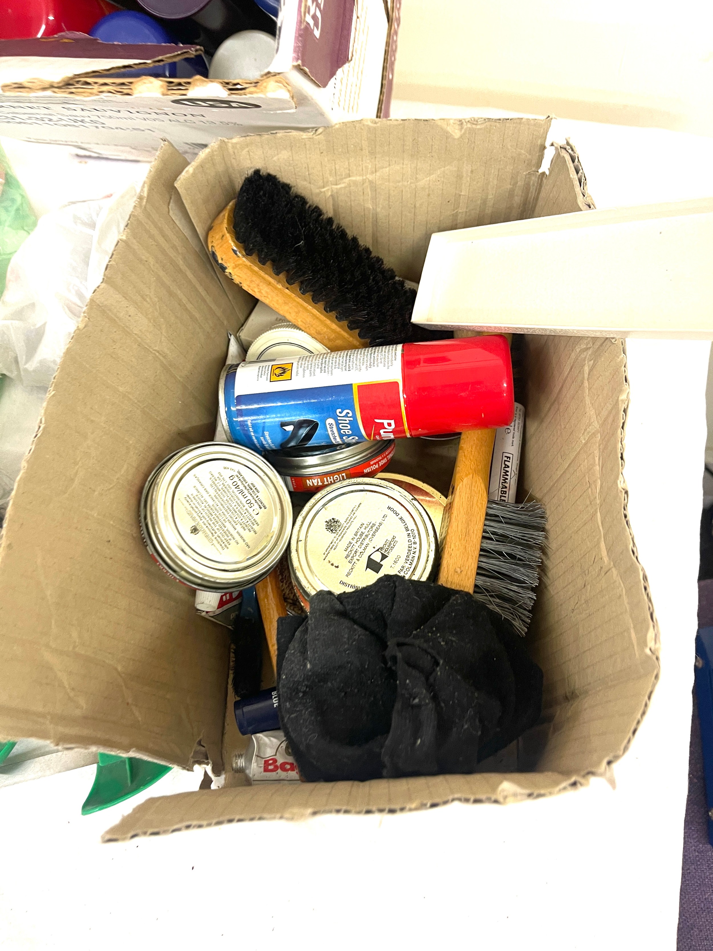 Selection of assorted shoe polish, brushes, stretchers etc - Image 3 of 3