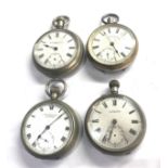 4 antique pocket watches