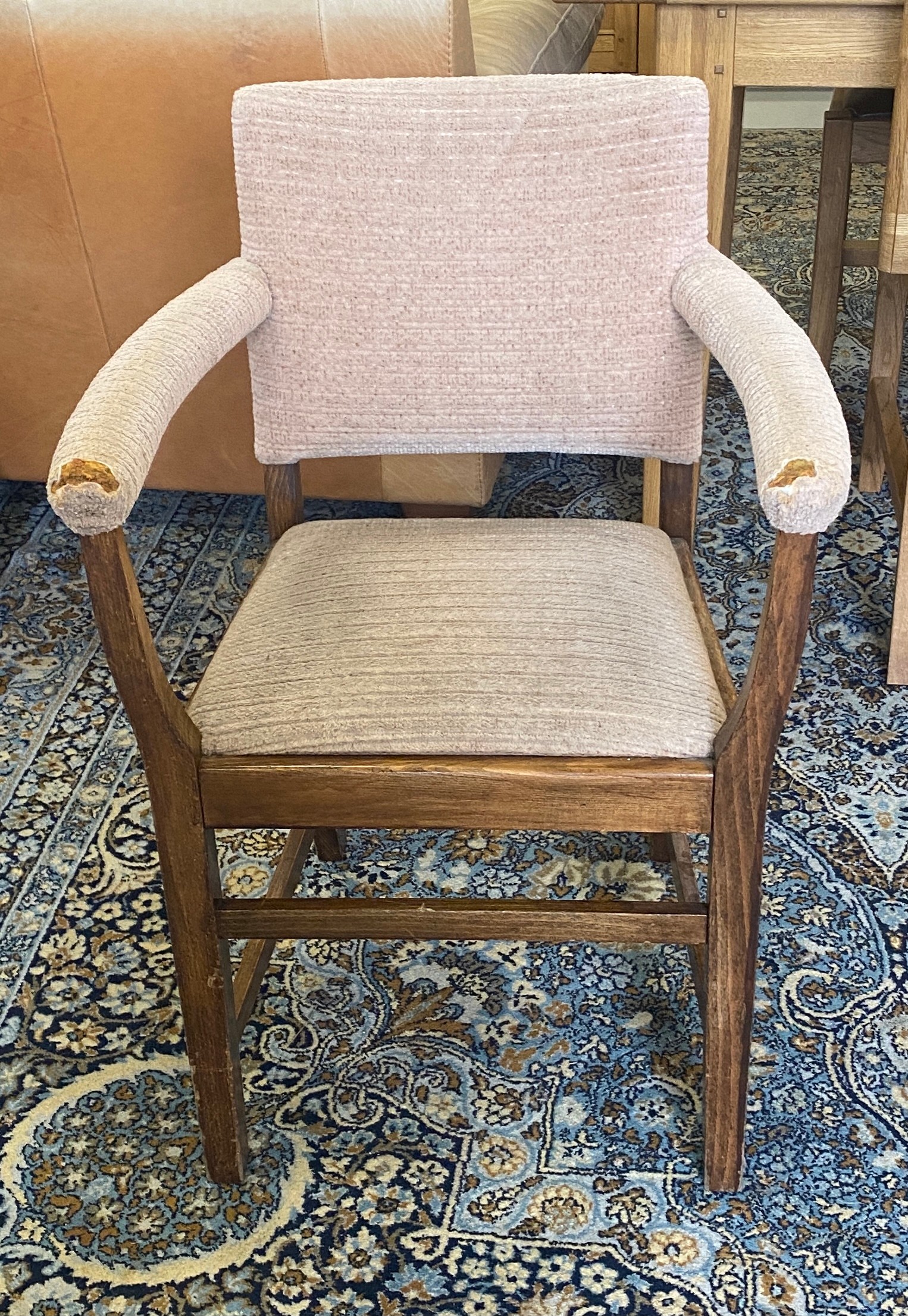 Arm chair, in need of restoration