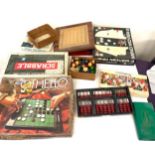 Selection of vintage and later games