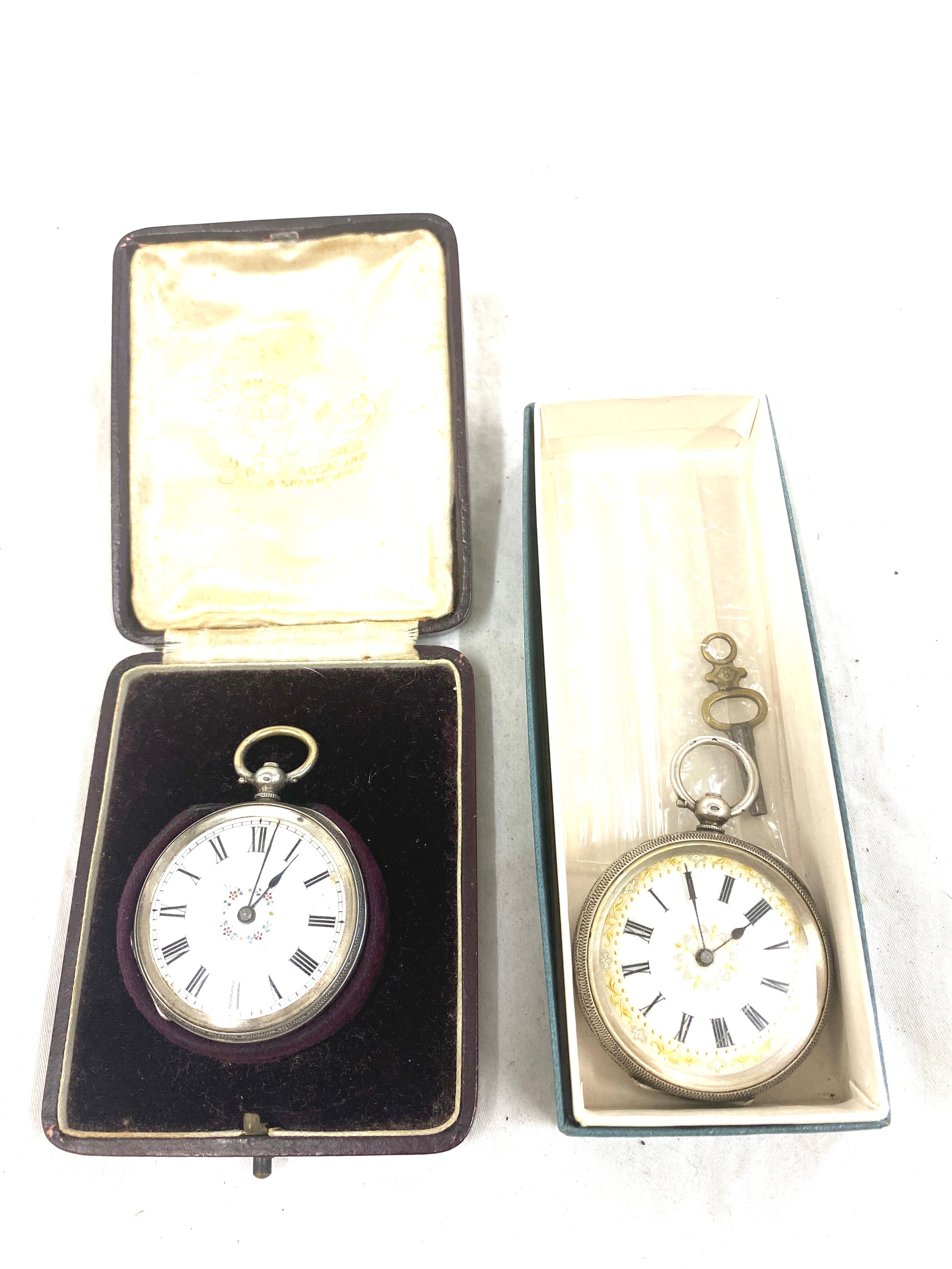 2 Silver pocket watches - untested - Image 2 of 3