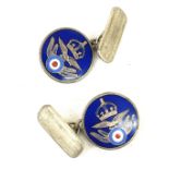 Vintage RAF military cufflinks