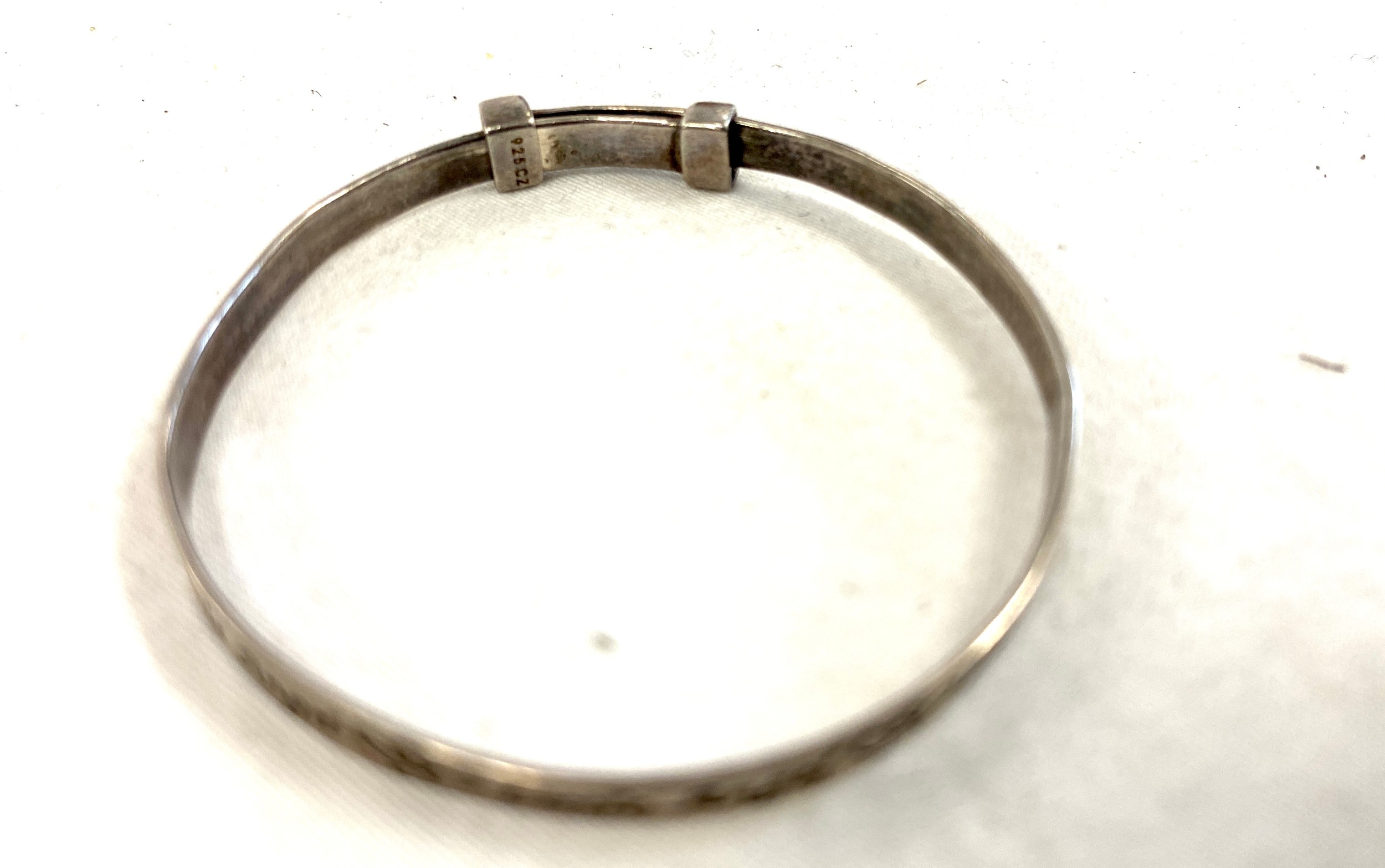 2 Silver hallmarked bracelets weight approx 21.7g - Image 2 of 3