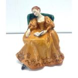 Royal Doulton lady figure Romance, HN2430 over all good condition