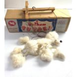 Original boxed Pelham puppet poodle in good condition