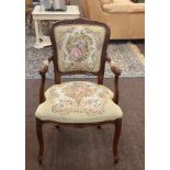 Antique bedroom chair