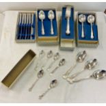 Selection of new boxed cutlery