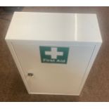 First aid box and contents