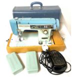 Vintage cased brother sewing machine