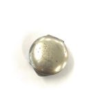 Continental silver pill box weight approx 16g