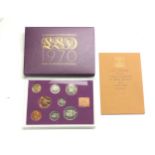 1970 coinage of great britain & northern island proof coin set in original packet