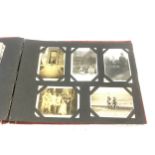 Selection of vintage photograph albums and books