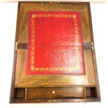 Antique inlaid writing slope