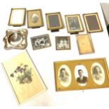 Selection of vintage picture frames