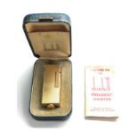 Vintage boxed dunhill cigarette lighter