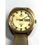 Vintage gents Tissot automatic seastar wristwatch it is ticking but no warranty given