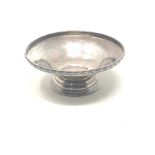 small silver bowl Birmingham silver hallmarks weight 75g