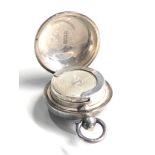 Antique silver sovereign case