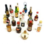 Selection of alcohol miniatures to include Bells Whiskey etc