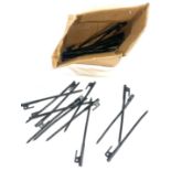 Selection heavy duty tent pegs, approximately 28 in total