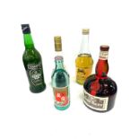 Selection of Alcohol to include Ginger wine, Grand Marnier etc all sealed