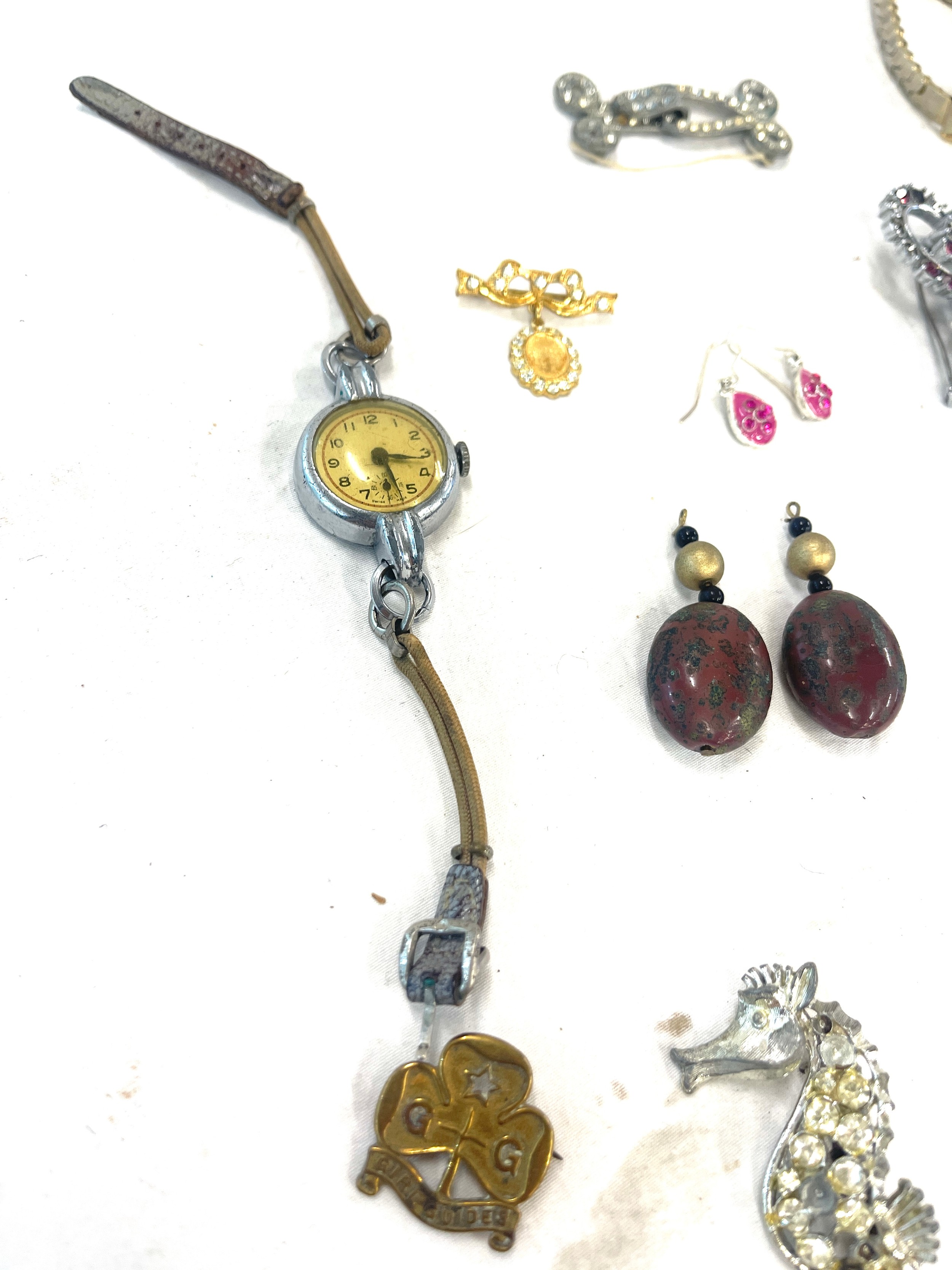 Selection of ladies costume jewellery, selection of ladies vintage watches - Image 6 of 10