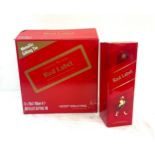 18 Johnnie Walker Red Label Gifting Tins with Internal Packaging UNUSED, No bottles included -