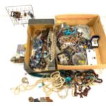 Large selection of costume jewellery