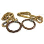 Vintage gymnastic rings