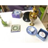 Selection of miscellaneous pottery includes wedgewood, Damaged Royal Crown derby etc a/f