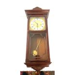 3 Key hole wall clock with pendulum