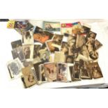 Large selection of assorted postcards, various scenes