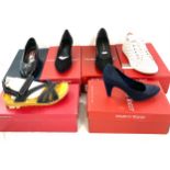Selection of ladies shoes assorted sizes and colours