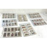 Large selection of John Players, Lambert and Butler, H.O Wills cigarette cards - full set