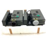 2 Reflective agama slide projectors, untested