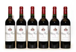 Chateau Musar, Gaston Hochar, Bekaa Valley, 2005, six bottles