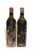 Chateau Lafite Rothschild, 1er Cru Classe, Pauillac, 1945, two bottles