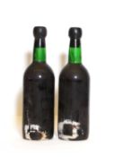 Warres, Vintage Port, 1970, two bottles (labels lacking, details on capsule)