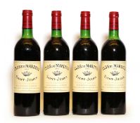 Clos de Marquis, St Julien, 1982, four bottles