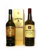 Jameson, Gold Reserve, Irish Whiskey, one bottle and another Jameson