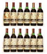 Rioja Gran Reserva, Viña Tondonia, R. Lopez de Heredia, 1970, twelve bottles