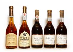 Assorted Tokaji, to include: Tokaji Aszu, Betsek, Royal Tokaji, 1990, three bottles and two others