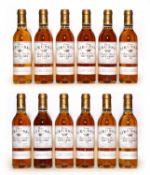 Chateau Rieussec, 1er Grand Cru Classe, Sauternes, 1996, twelve half bottles