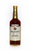Walkers De Luxe Bourbon, Aged 8 Years, Hiram Walker, 1960s/70s bottling